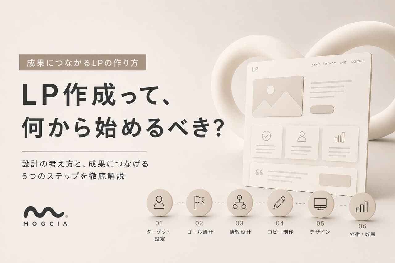 LP作成って、何から始めるべき?